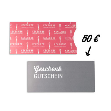 Keksliebe Gutschein ber &euro;50