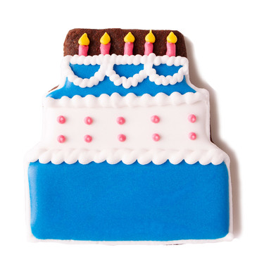 Cake my day (blau)-  kann personalisiert werden